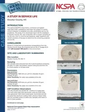 corrugated steel pipe installations