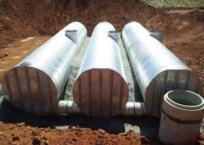 University of West Georgia stormwater reuse cisterns