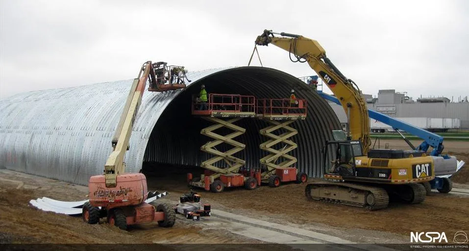 American Center for Mobility Test Track Structural plate project of the year