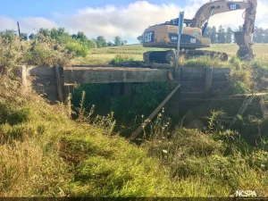 guthrie tear out 1 corrugated metal pipe bridge replacement zebra pipe polymer coated steel