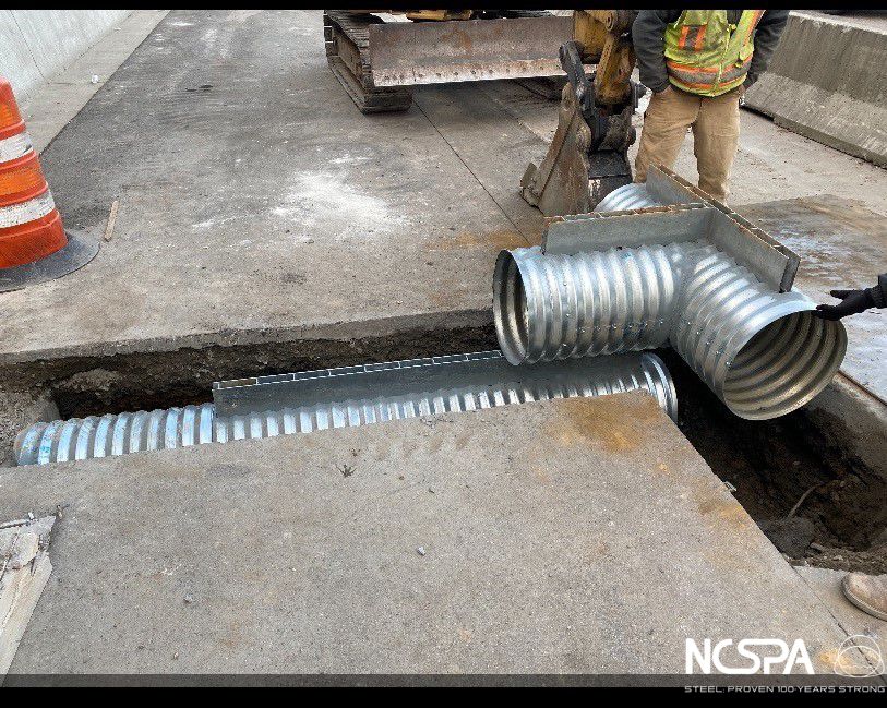 slotted drain pipe drainage improvements