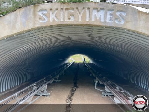 ski slope tunnel structural plate tunnel