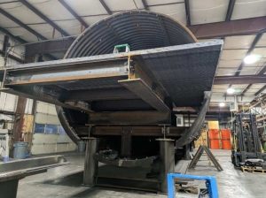 corrugated steel aircraft fire training structure NCSPA Resiliency Project of the Year