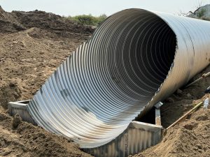 steel culvert pipe in corrosive environments