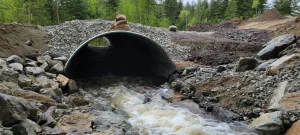 Upstream View_resized unique fish passage culvert installation