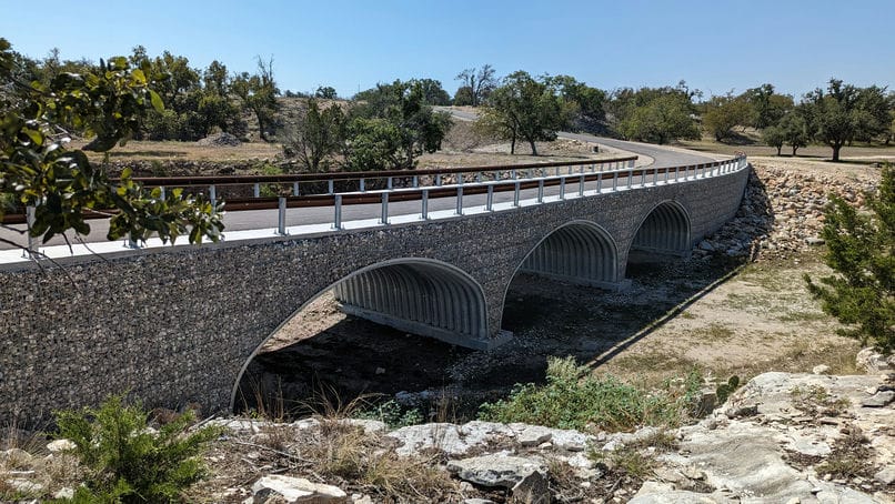 Corrugated Steel Bridge