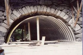 Picture11 Structural plate rehabilitation of a large bridge using corrugated steel plates