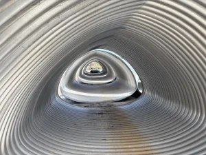 FDOT SR91 (5) Corrugated steel pipe-arch sections staged for installation on the Florida Turnpike expansion project.
